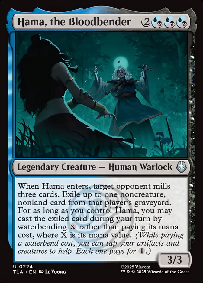 Hama, the Bloodbender card front