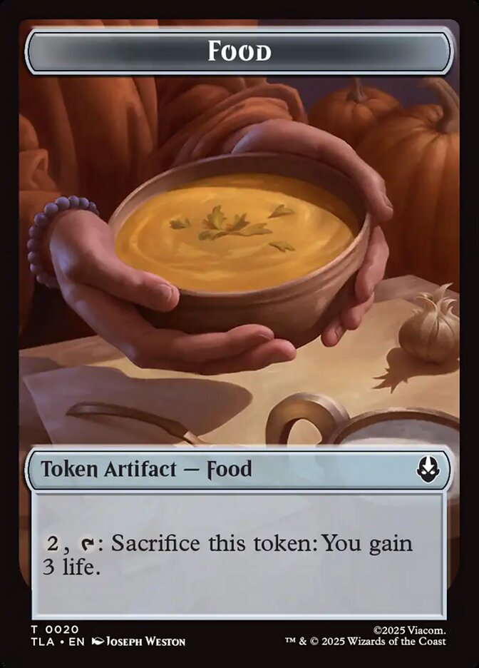 Food card front