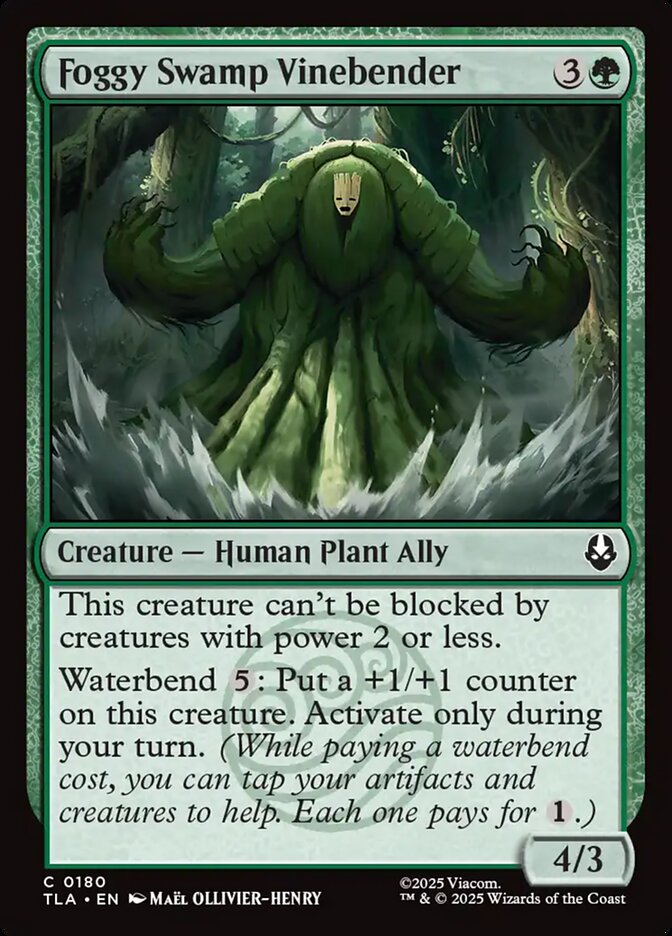 Foggy Swamp Vinebender card front