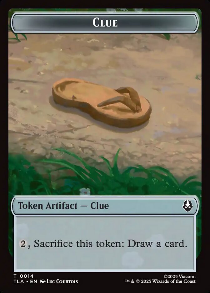 Clue card front