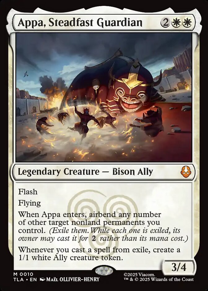 Appa, Steadfast Guardian card front