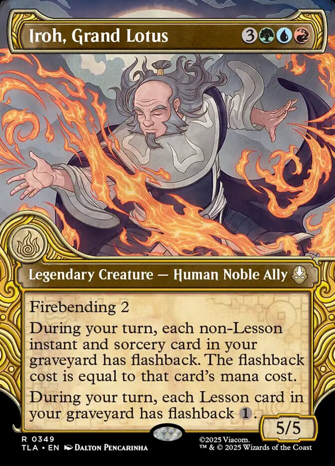 Iroh, Grand Lotus card front