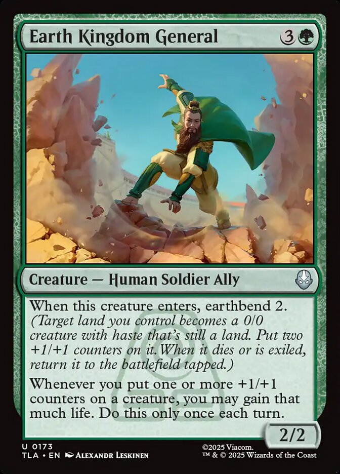 Earth Kingdom General card front