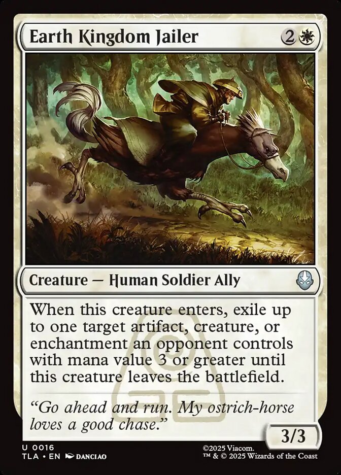 Earth Kingdom Jailer card front