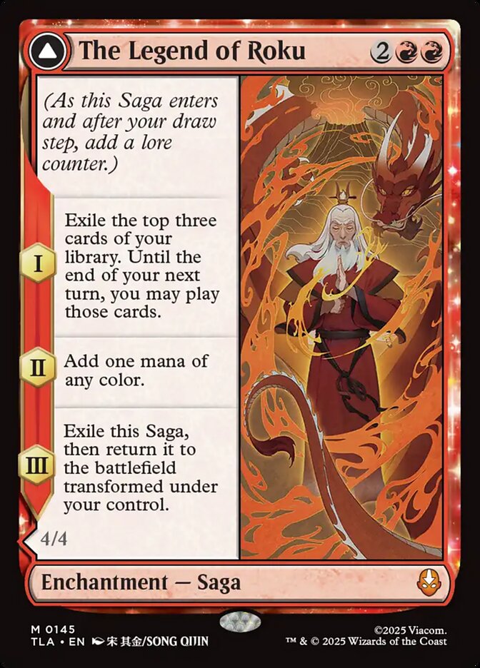 The Legend of Roku card front