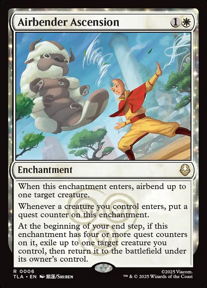 Airbender Ascension card front