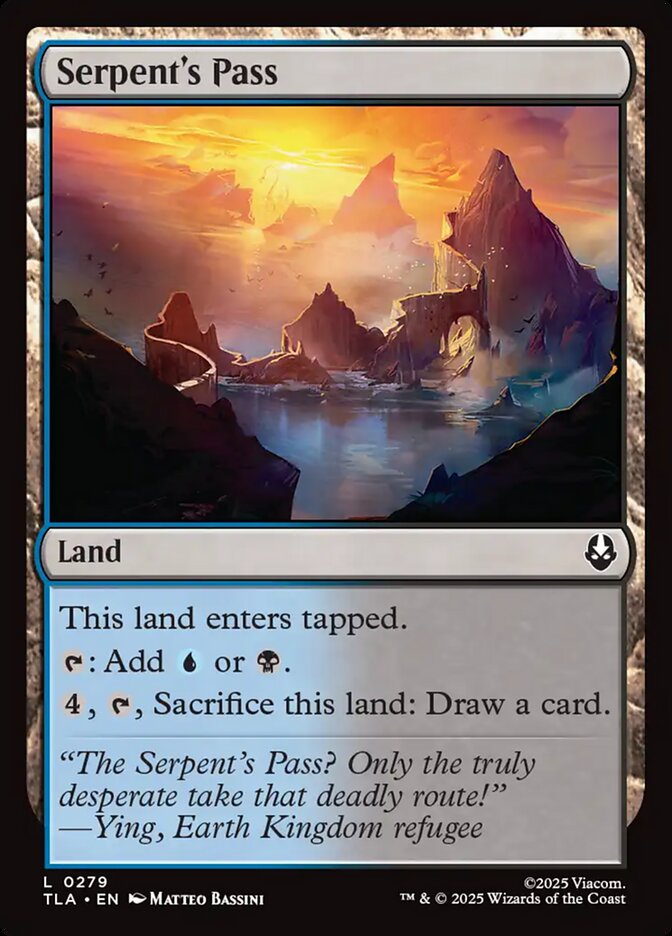 Serpent's Pass card front