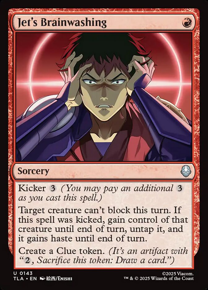 Jet's Brainwashing card front
