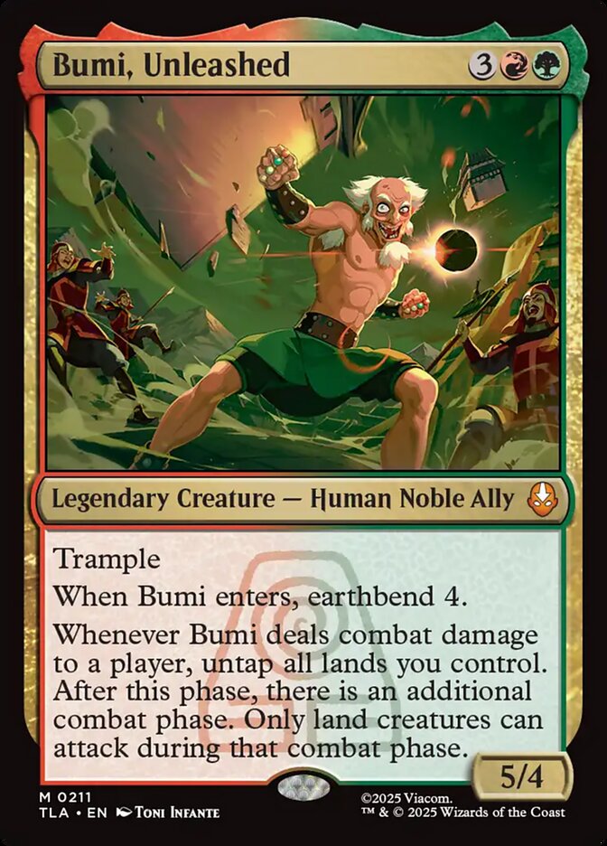 Bumi, Unleashed card front