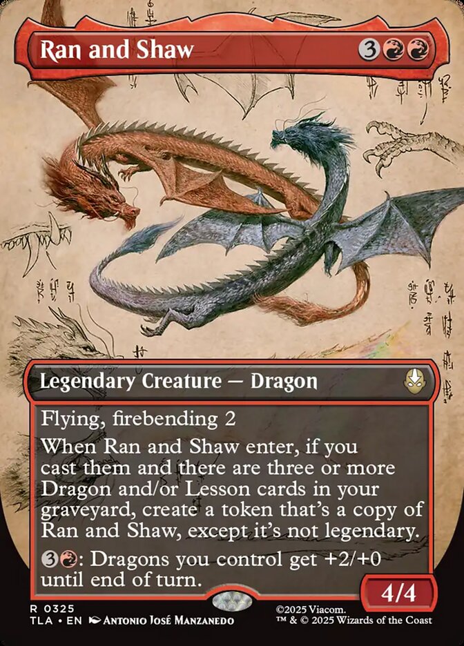 Ran and Shaw card front