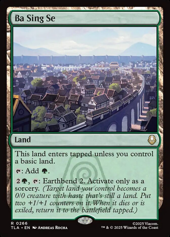 Ba Sing Se card front