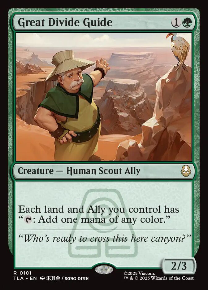 Great Divide Guide card front