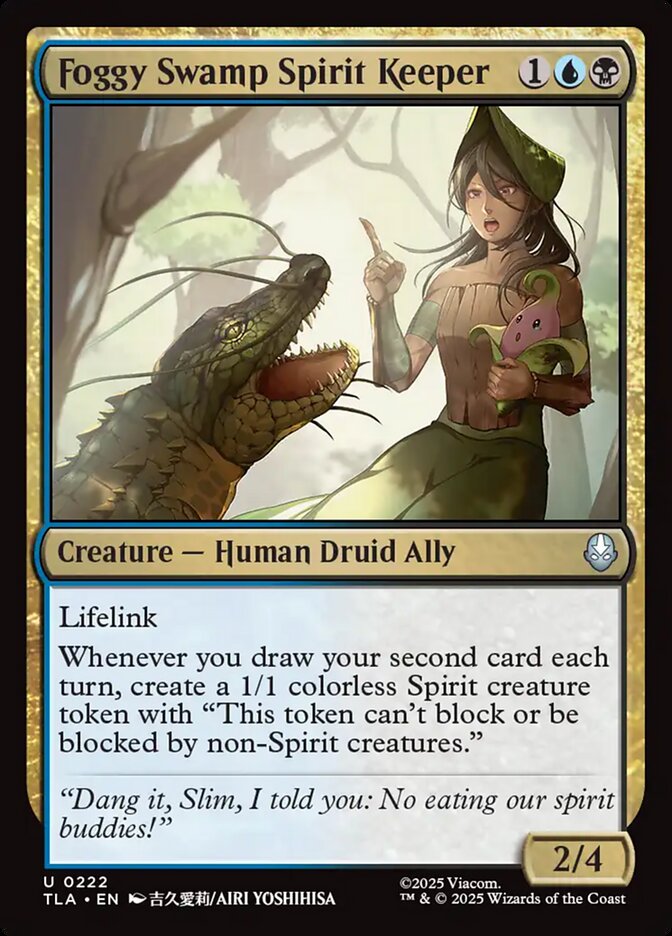 Foggy Swamp Spirit Keeper card front