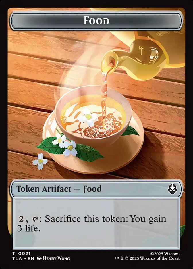 Food card front