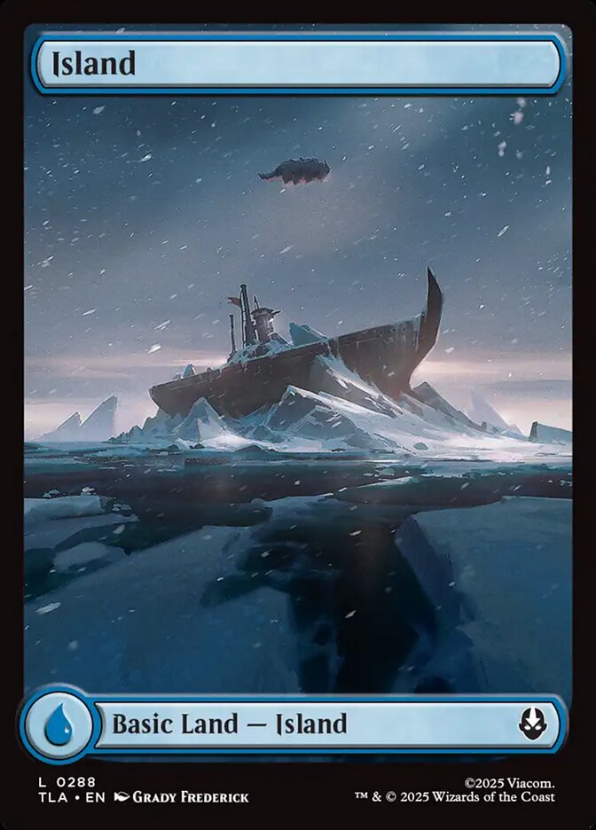 Island card front
