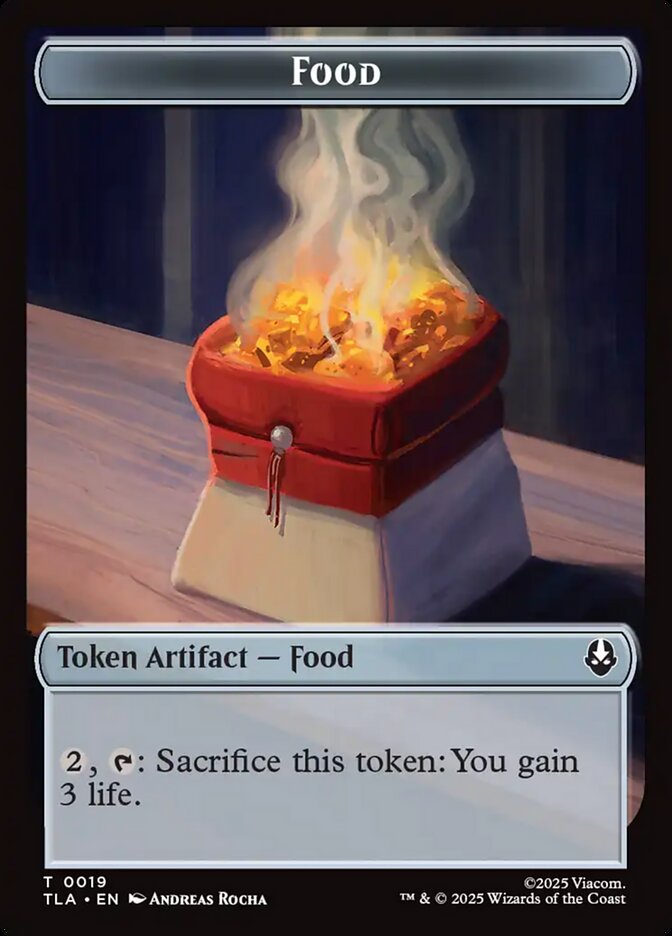Food card front