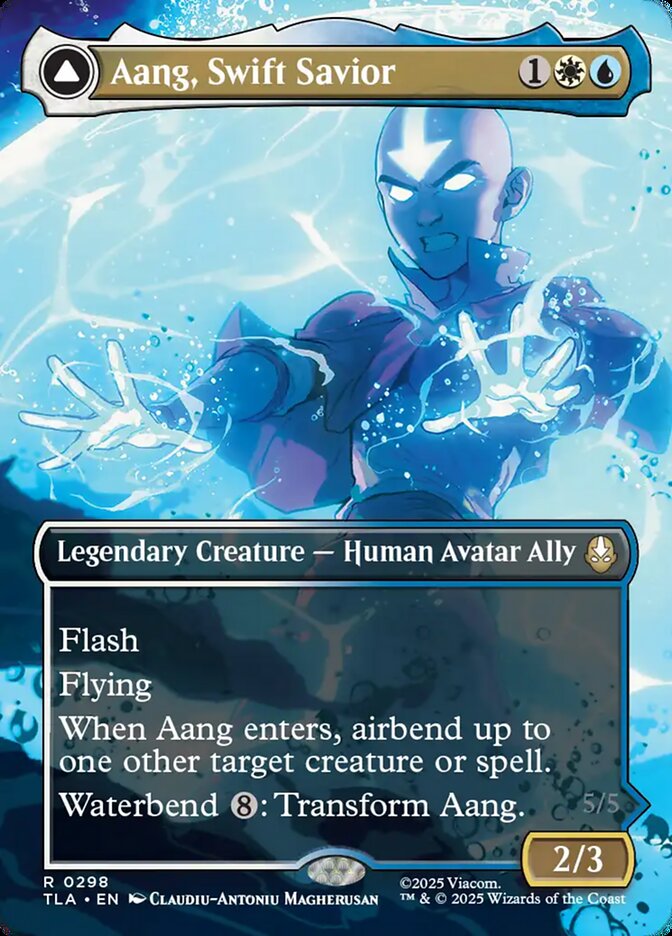 Aang, Swift Savior card front