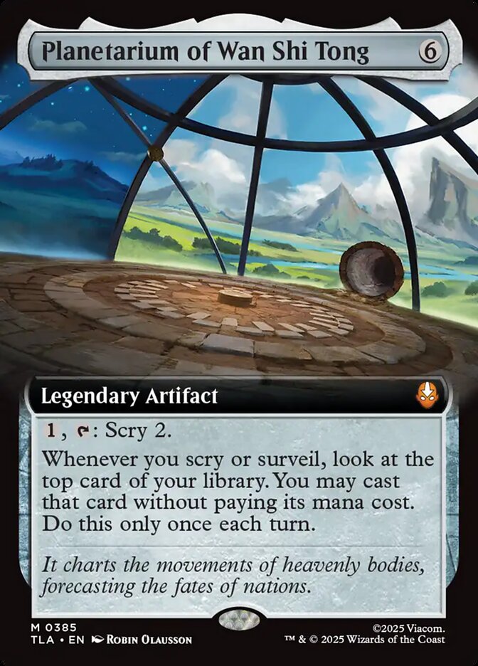 Planetarium of Wan Shi Tong card front