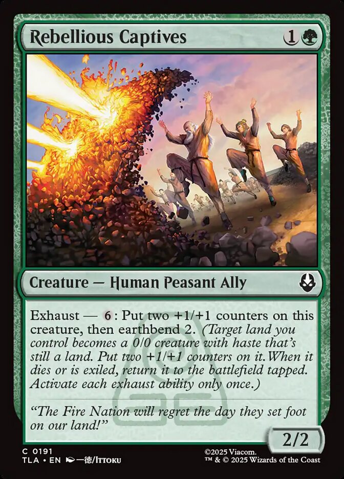 Rebellious Captives card front