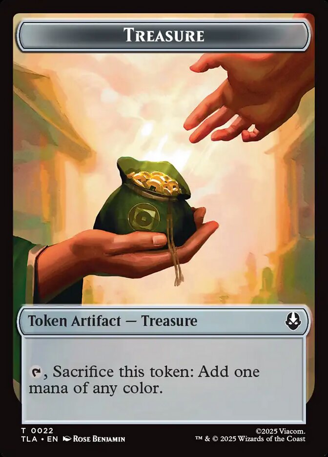 Treasure card front