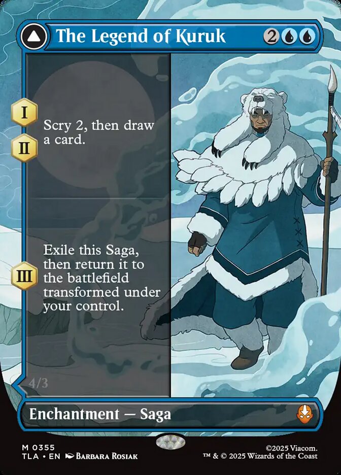 The Legend of Kuruk card front