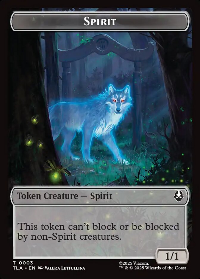 Spirit card front