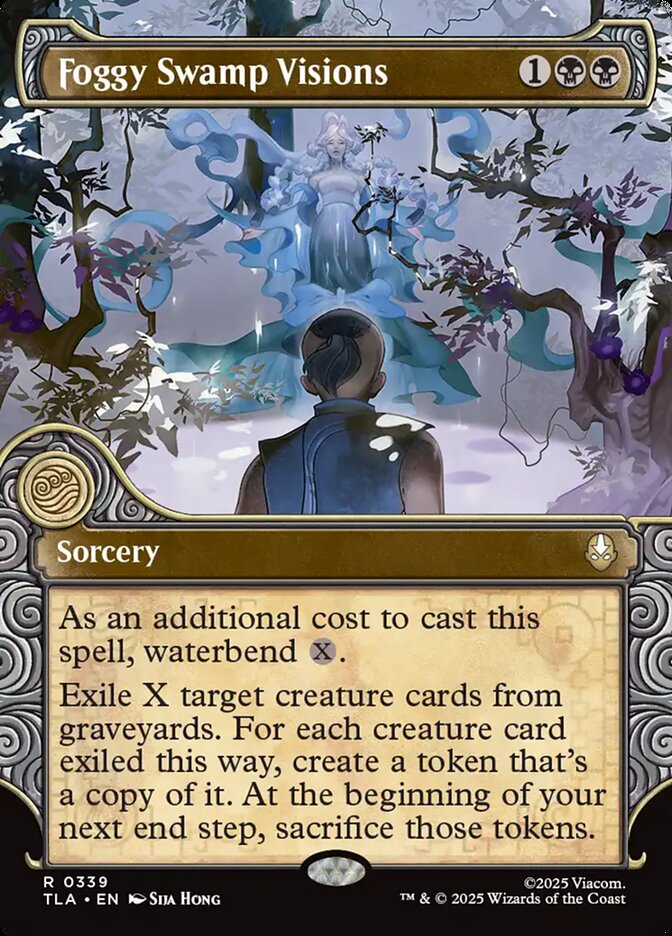 Foggy Swamp Visions card front
