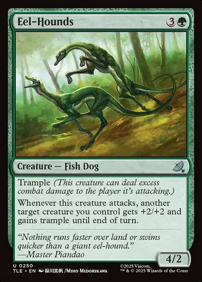 Eel-Hounds card front