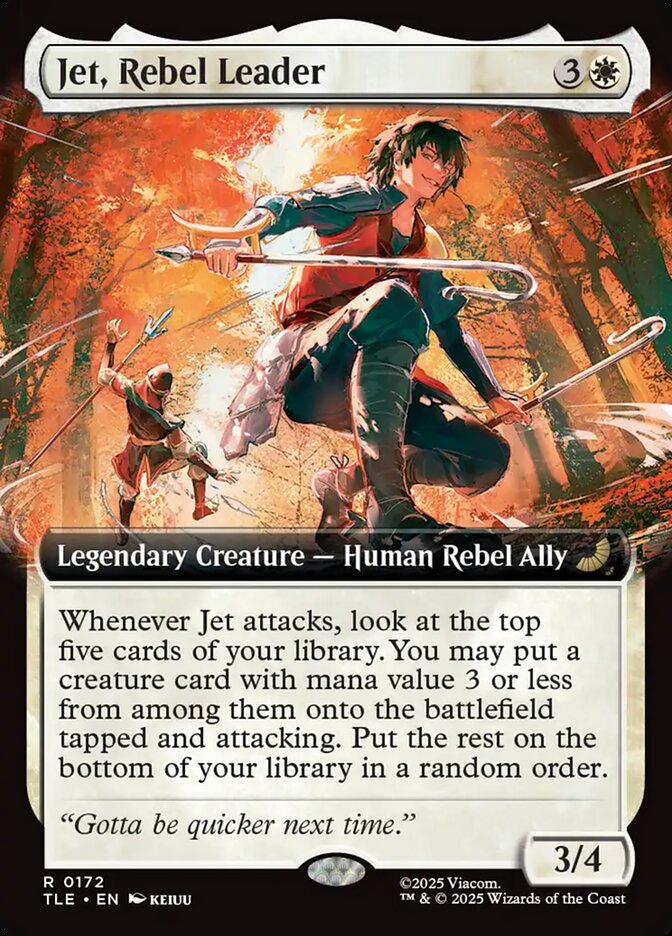 Jet, Rebel Leader card front