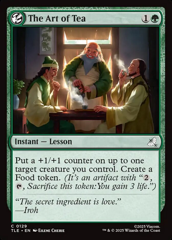 The Art of Tea card front