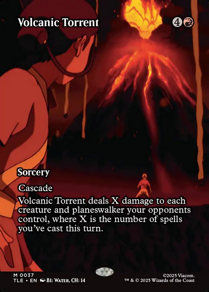 Volcanic Torrent card front