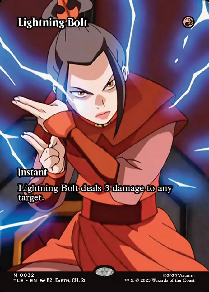 Lightning Bolt card front