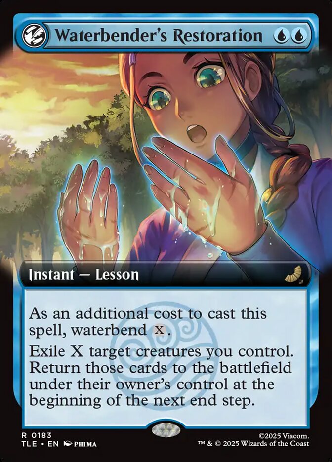 Waterbender's Restoration card front