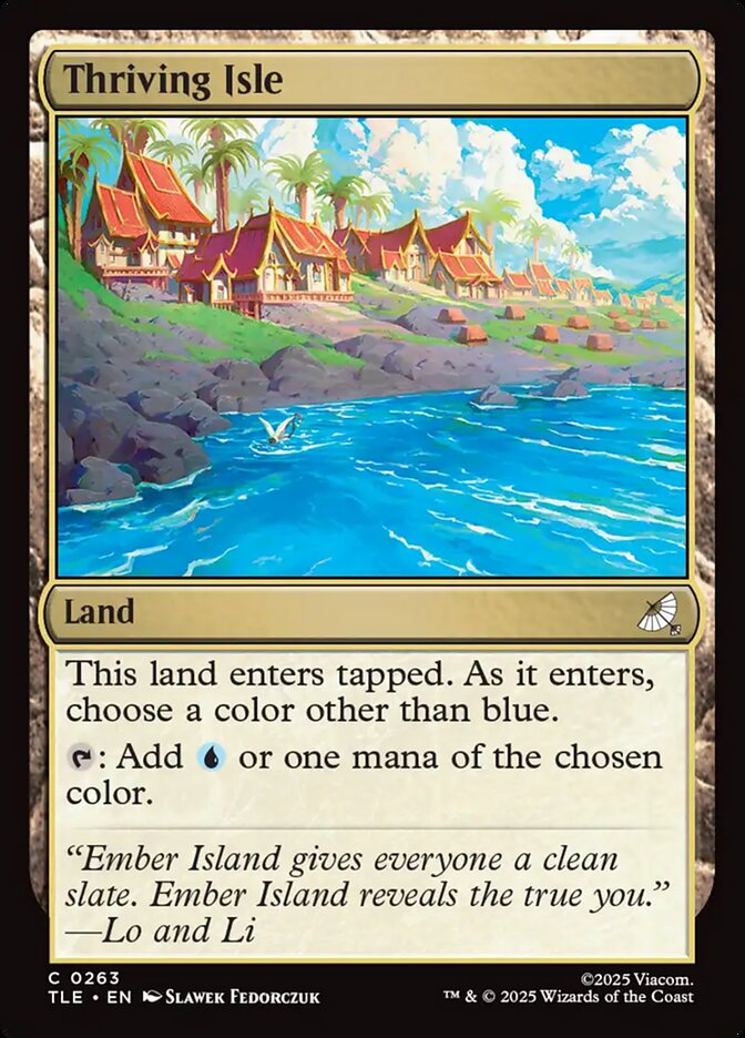 Thriving Isle card front