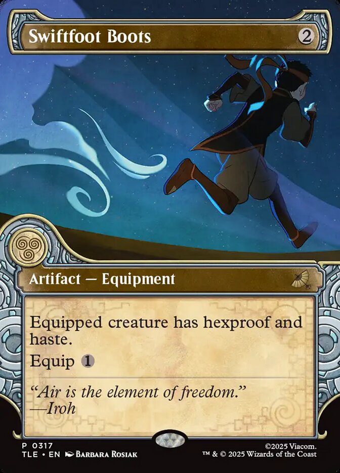 Swiftfoot Boots card front