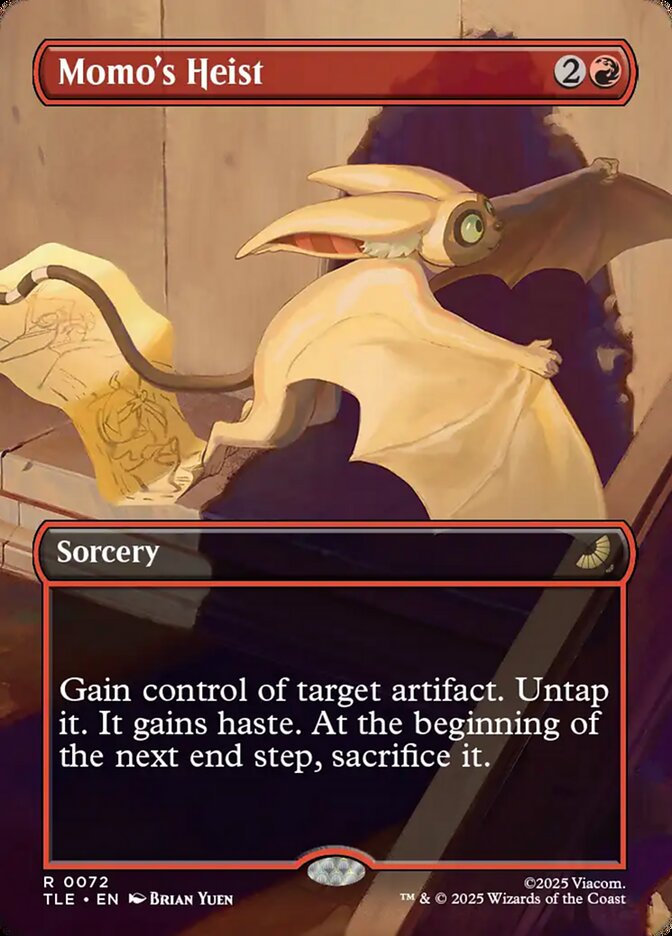 Momo's Heist card front