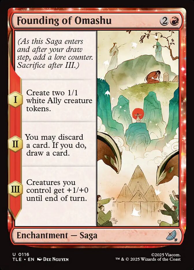 Founding of Omashu card front
