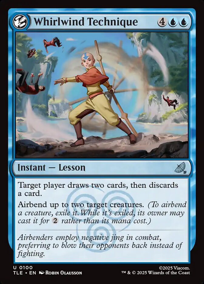 Whirlwind Technique card front