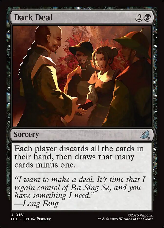 Dark Deal card front