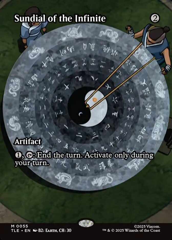 Sundial of the Infinite card front