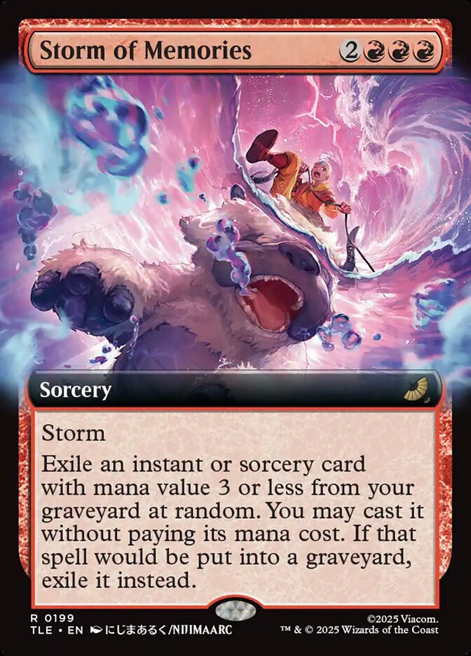 Storm of Memories card front