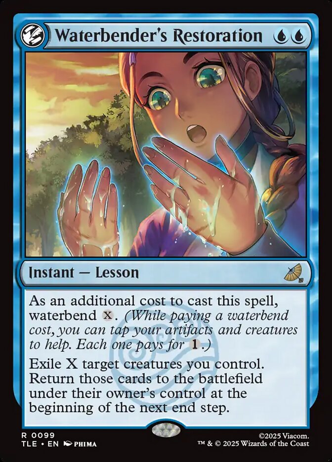 Waterbender's Restoration card front