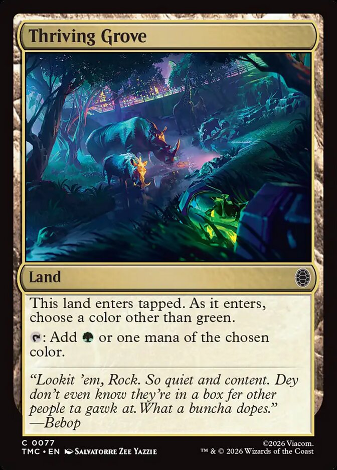 Thriving Grove card front