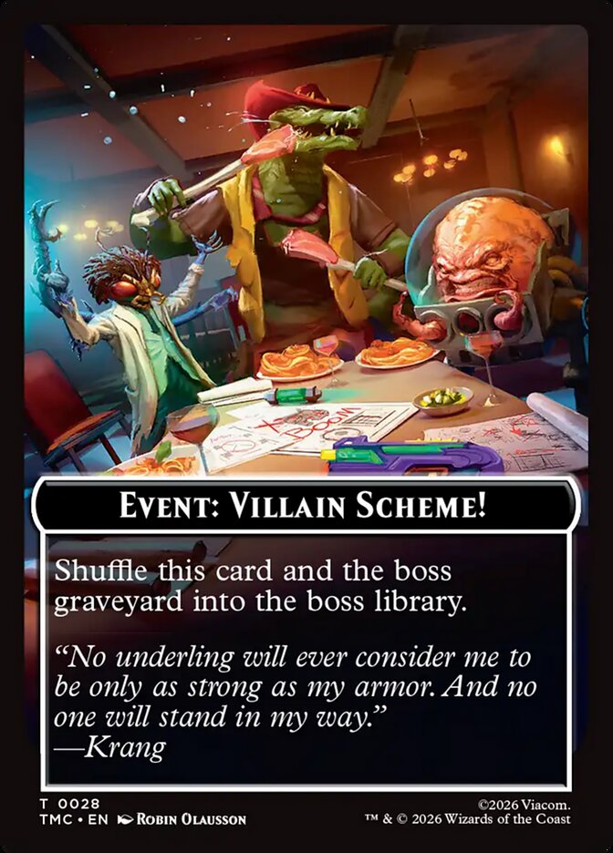 Event: Villain Scheme! card front