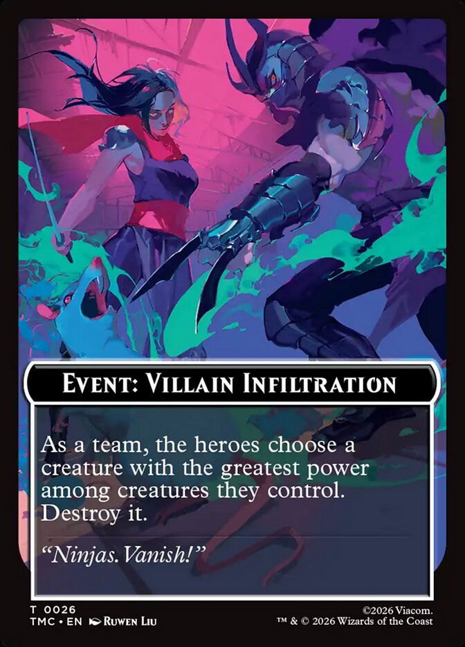 Event: Villain Infiltration card front
