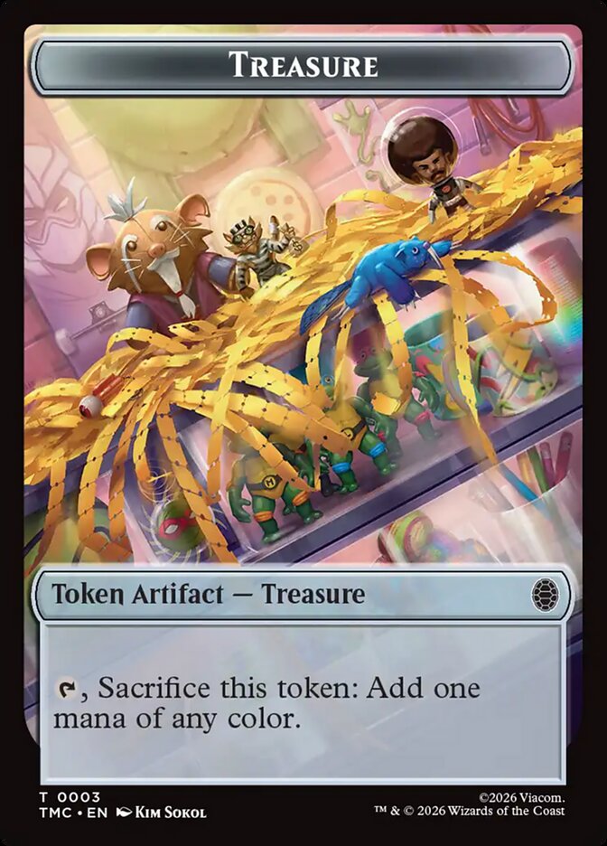 Treasure card front