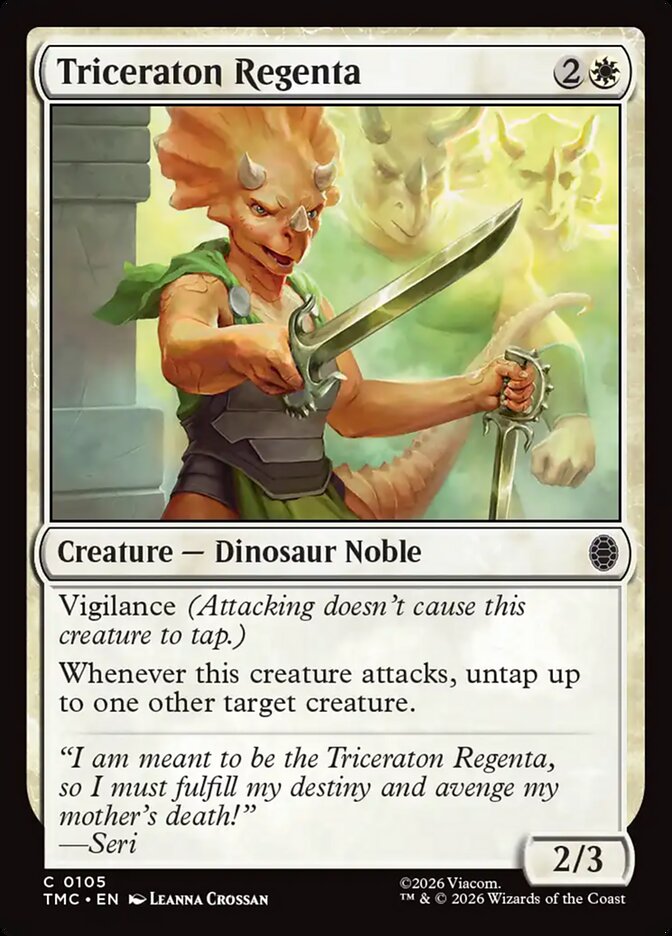 Triceraton Regenta card front