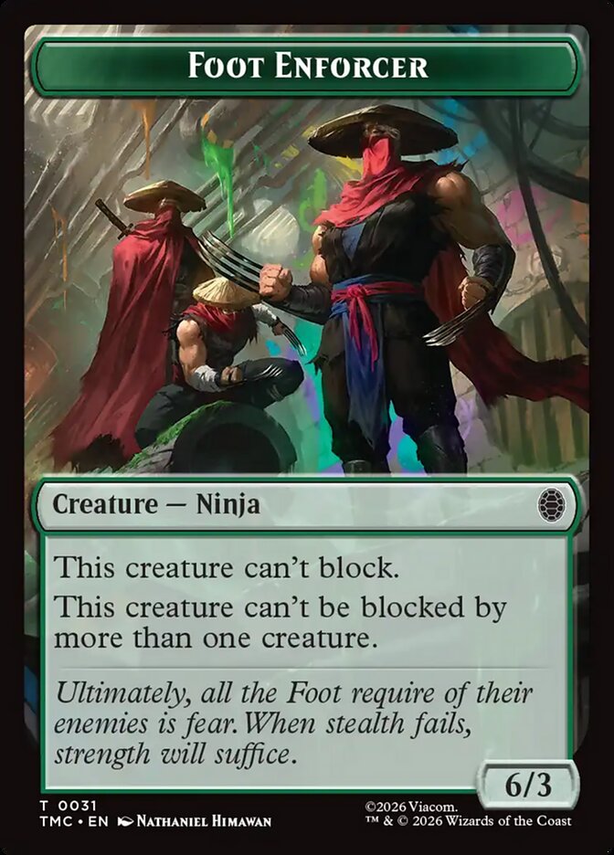 Foot Enforcer card front