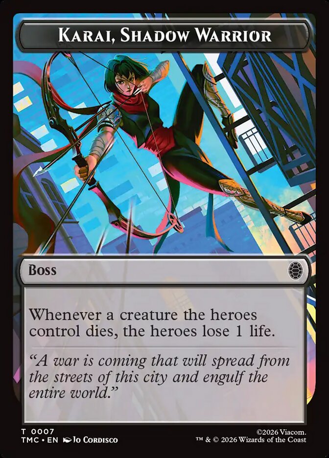 Karai, Shadow Warrior card front