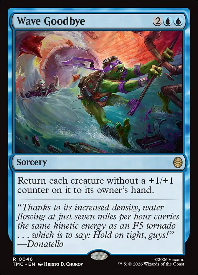 Wave Goodbye card front
